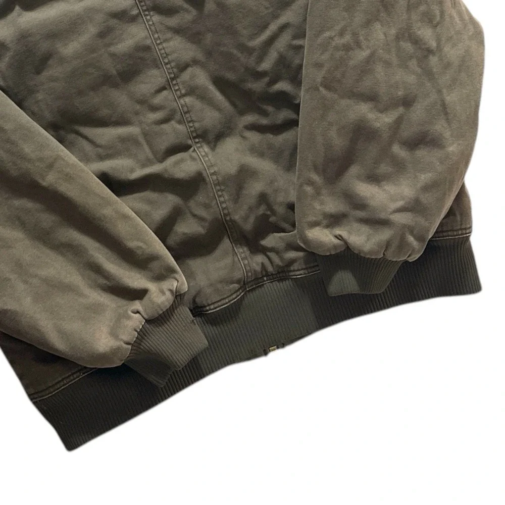 Dickies Heavy Workwear Canvas Hooded Workwear Jacket Zip Closure‎ Men's 2XL Tall